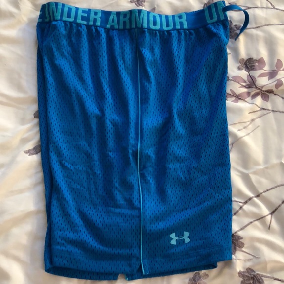 Under Armour Shorts Under Armour Blue Womens Basketball Shorts Nwot